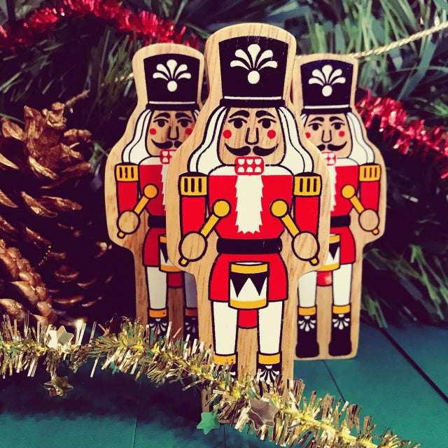 Chunky Wooden Nutcracker