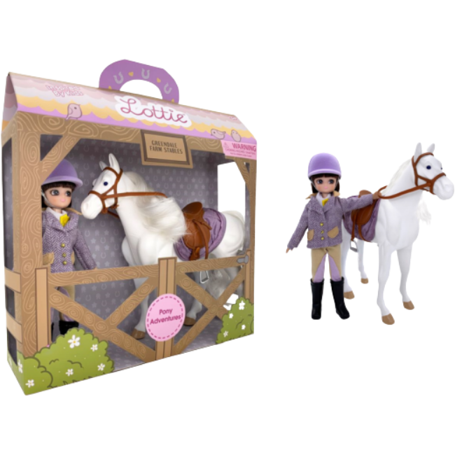 Pony Adventures Lottie & Horse Set