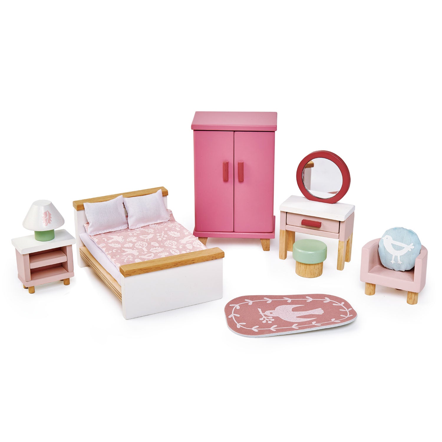 Dovetail Dolls House Bedroom Furniture.