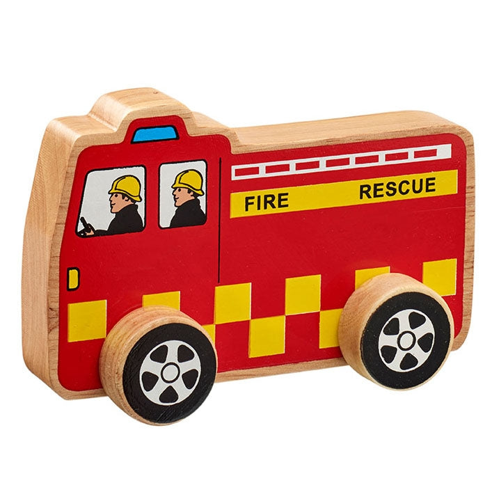 Wooden Fire Engine – Eve's Toy Shop